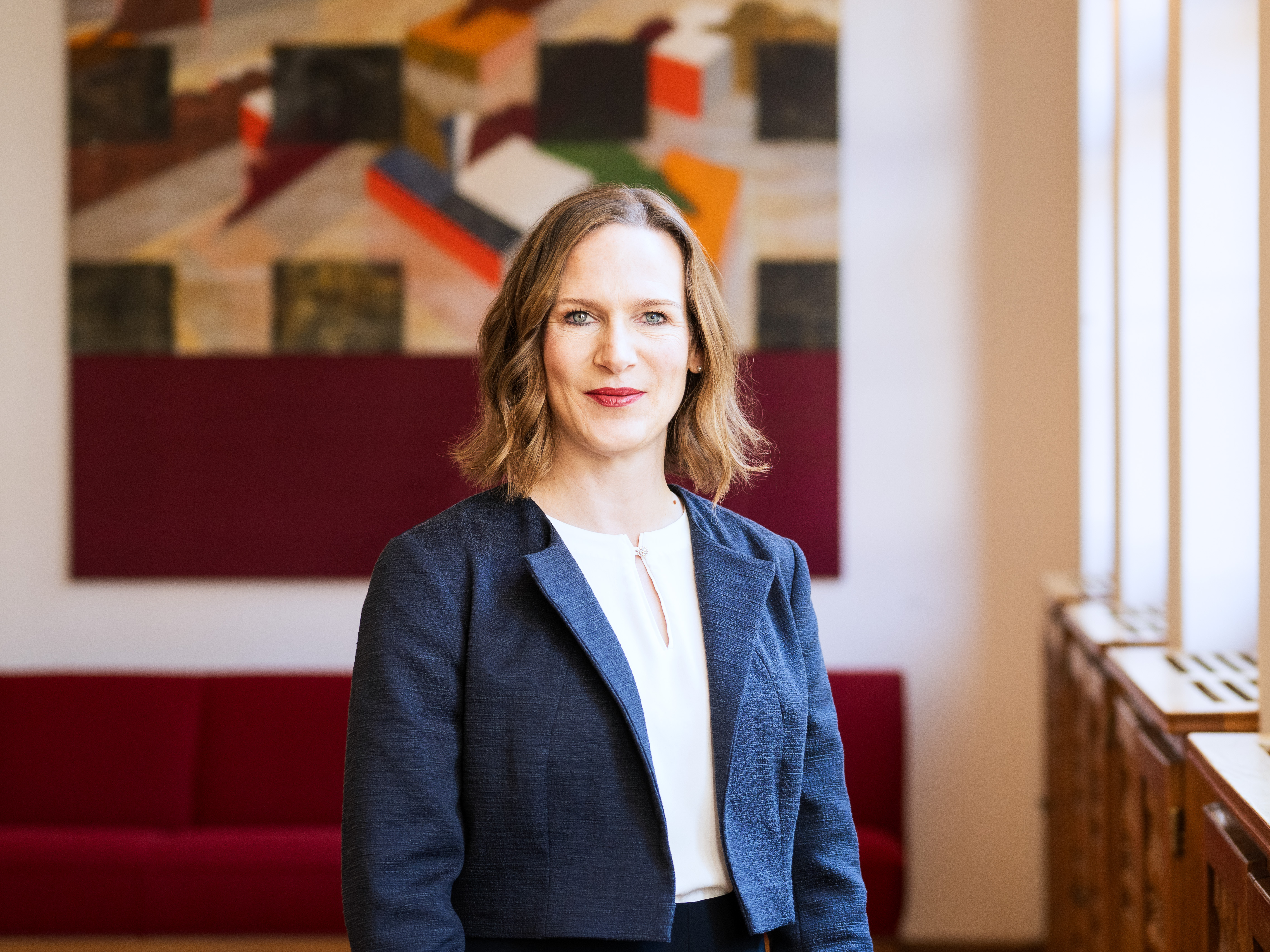 Evi Allemann, directrice de l'intérieur et de la justice